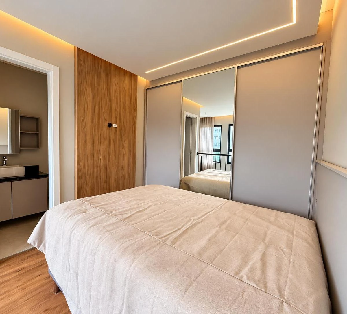 Furnished apartment, 38 m², with a washing machine — photo 6