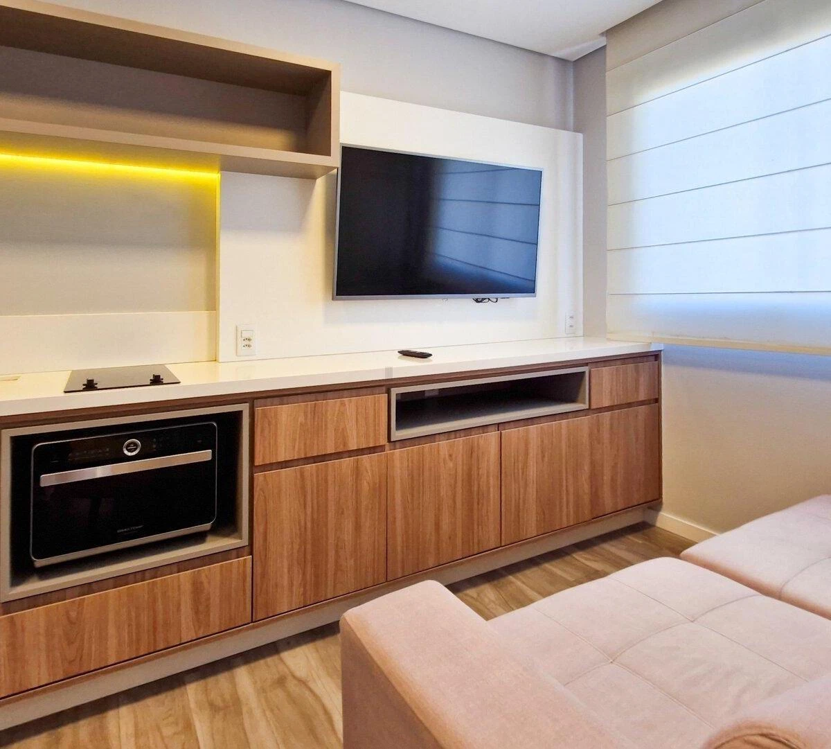 Furnished 26 m² apartment with 1 bedroom and ensuite — photo 7