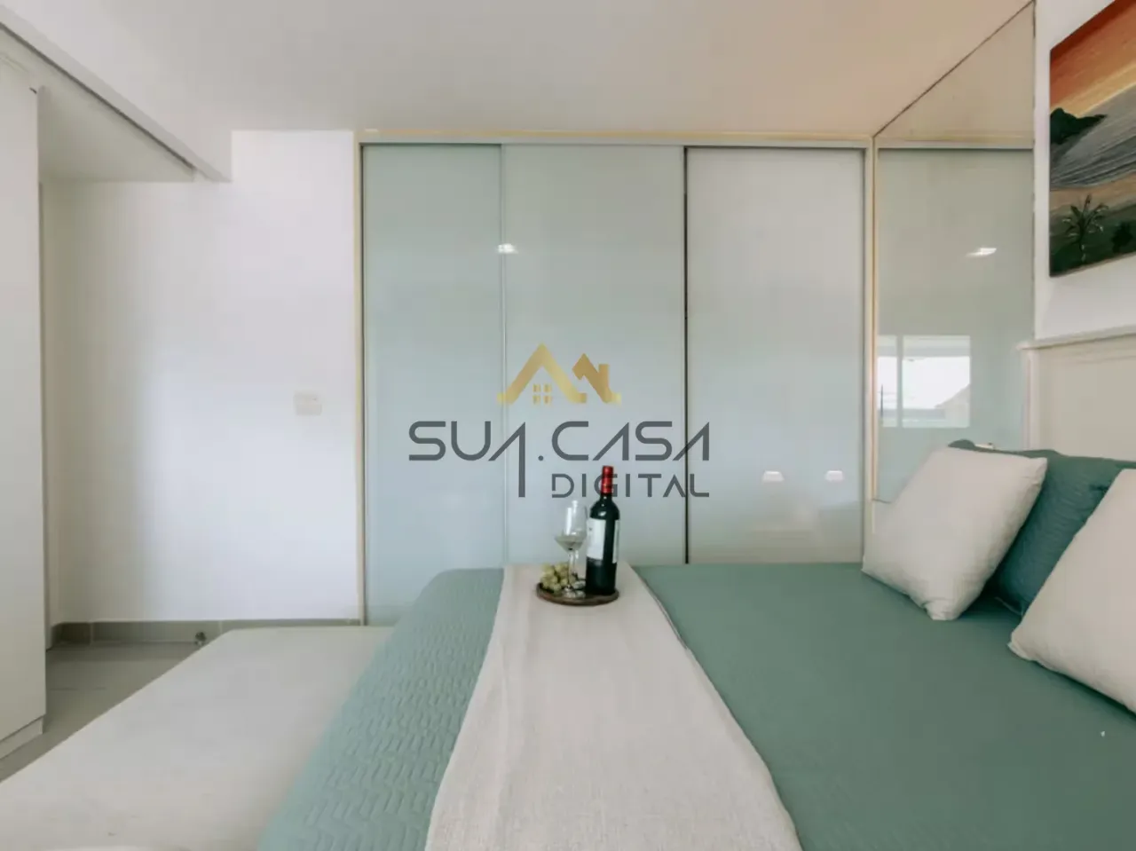 Apartamento mobiliado de 1 quarto com varanda envidraçada — photo 15