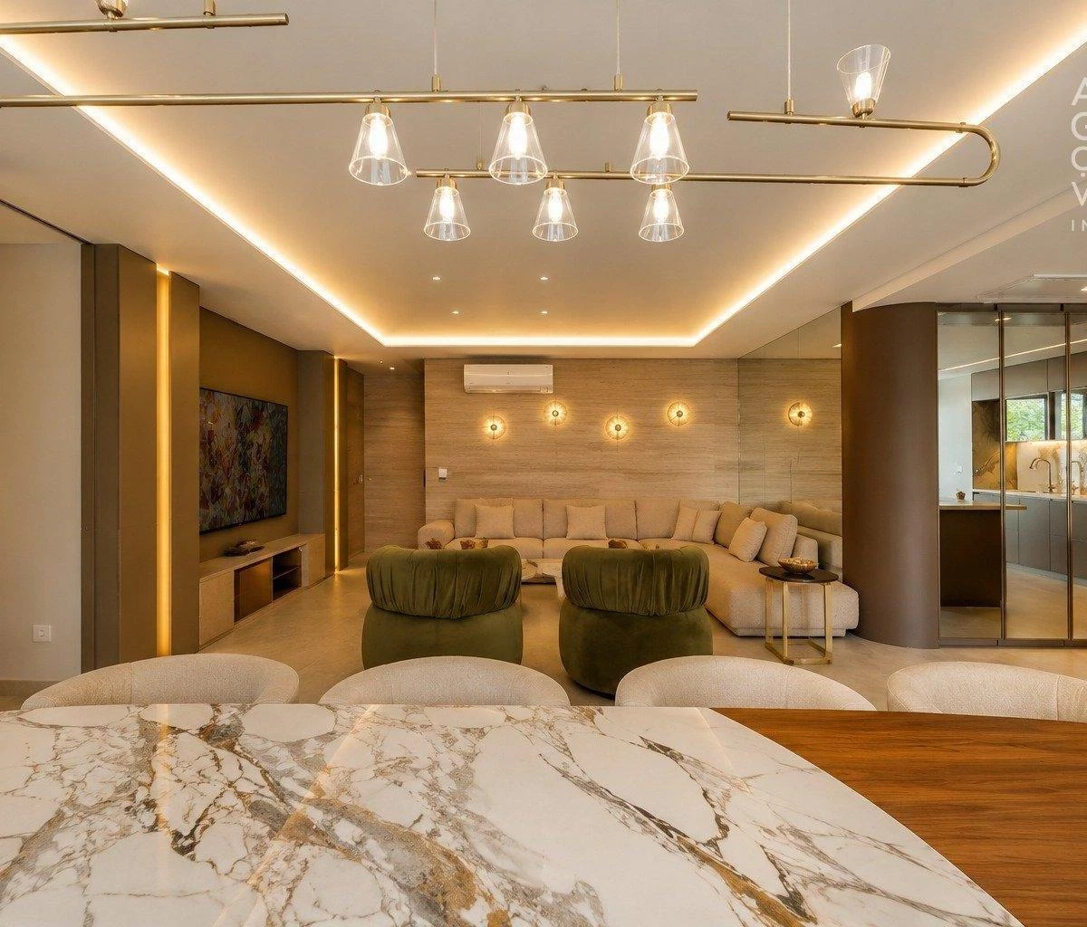 Furnished apartment with 3 en-suite bedrooms and 4 parking — photo 30