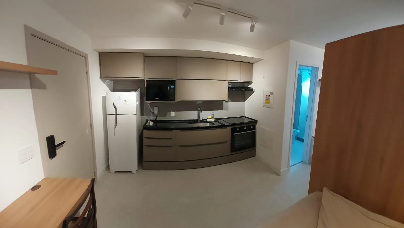 Apartamento mobiliado de 1 quarto em condomínio com sauna — photo 3
