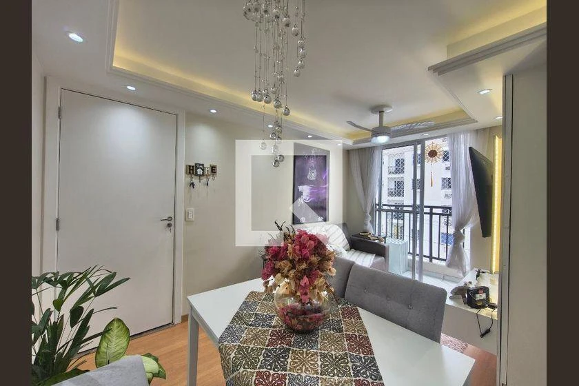 Furnished 50 m² apartment with gas stove kitchen — photo 8