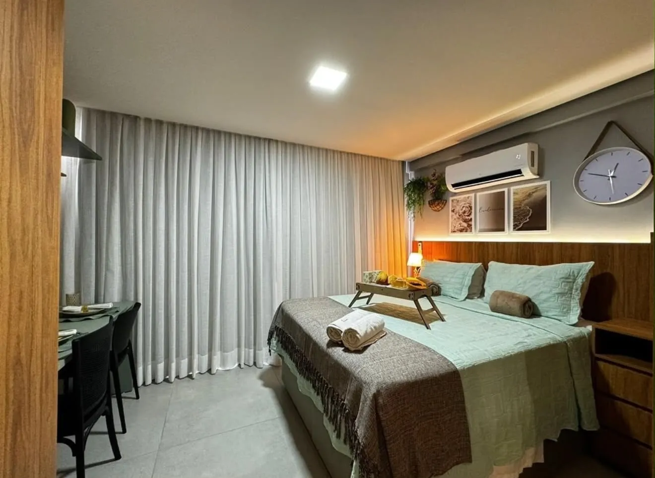 Вид на воду и 1 спальня: квартира 25 м² — photo 4