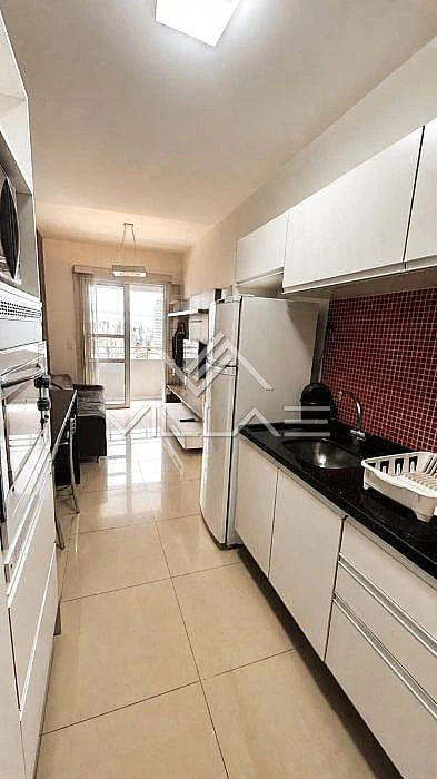 Apartamento de 62 m² com churrasqueira privativa e secadora