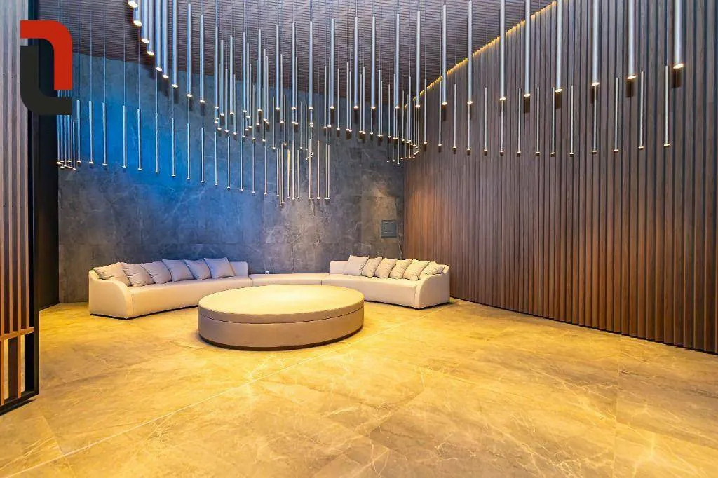 Estudio amueblado con 1 dormitorio y balcón con parrilla — photo 26
