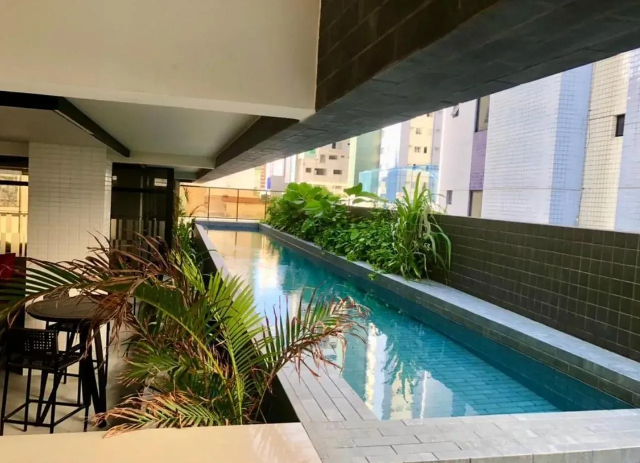 One-bedroom apartment with a washing machine in João Pessoa — photo 23