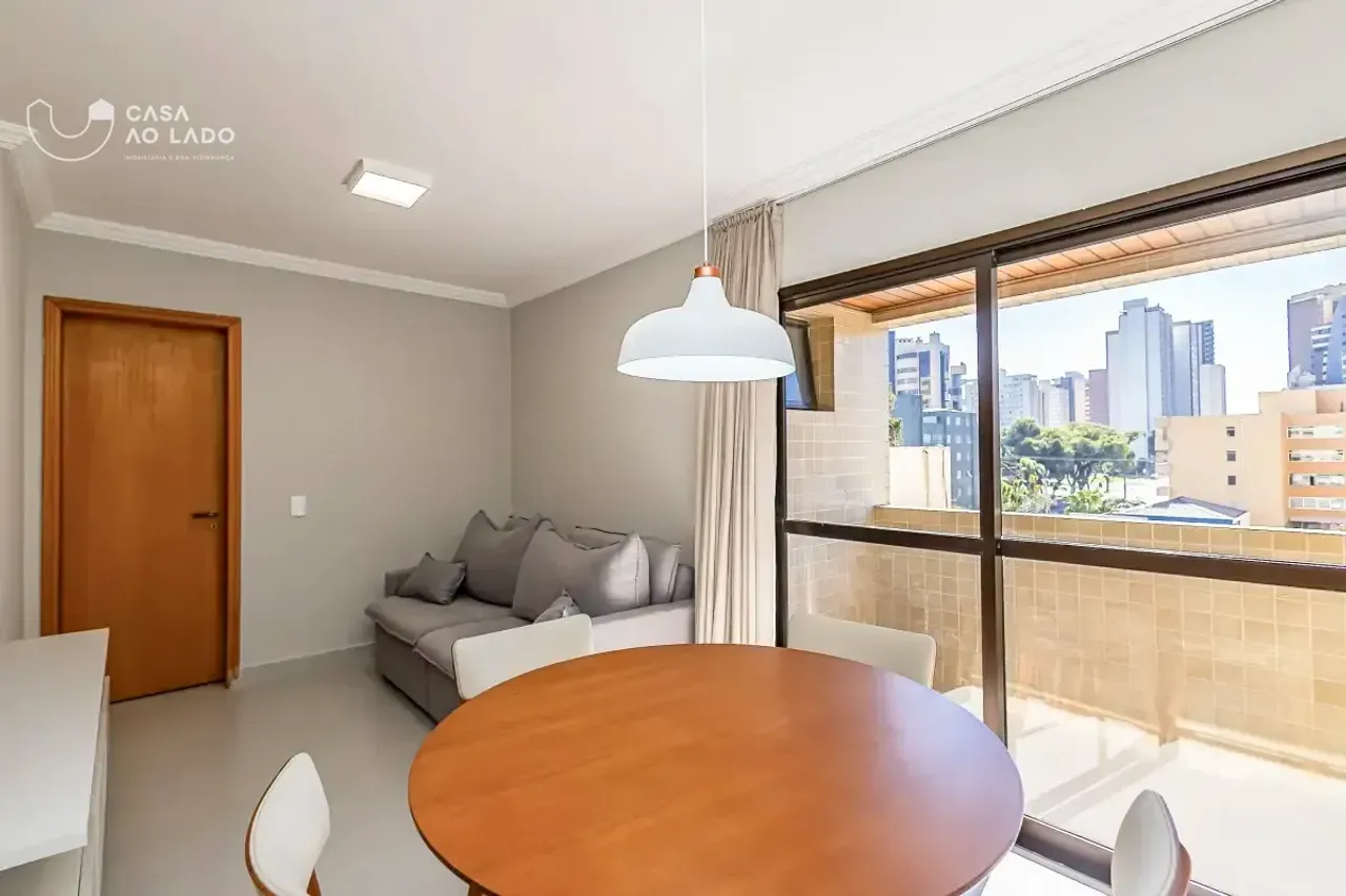 Furnished 1-bedroom apartment with a spacious balcony