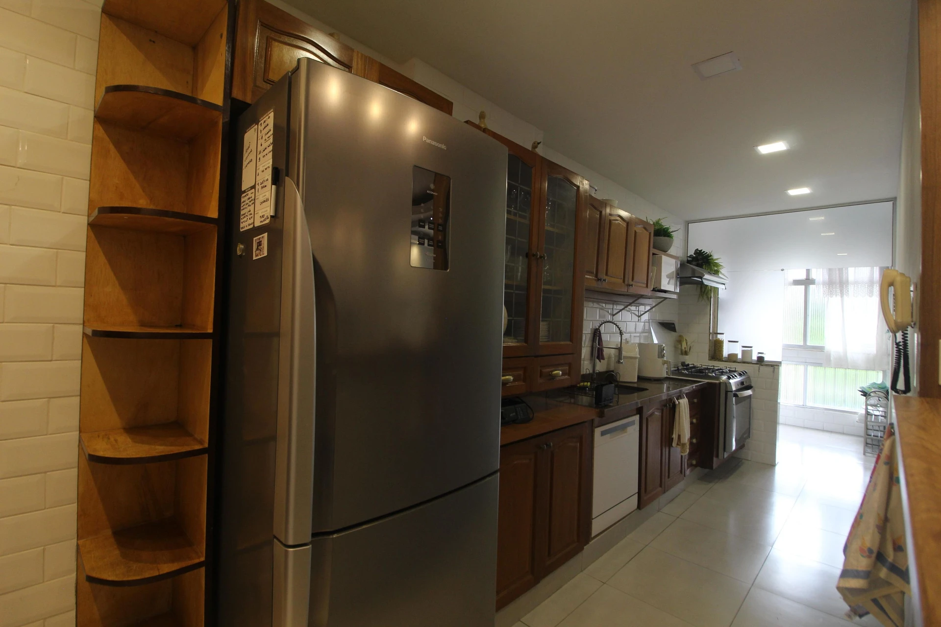 Furnished apartment, 92 m², with a washing machine — photo 43