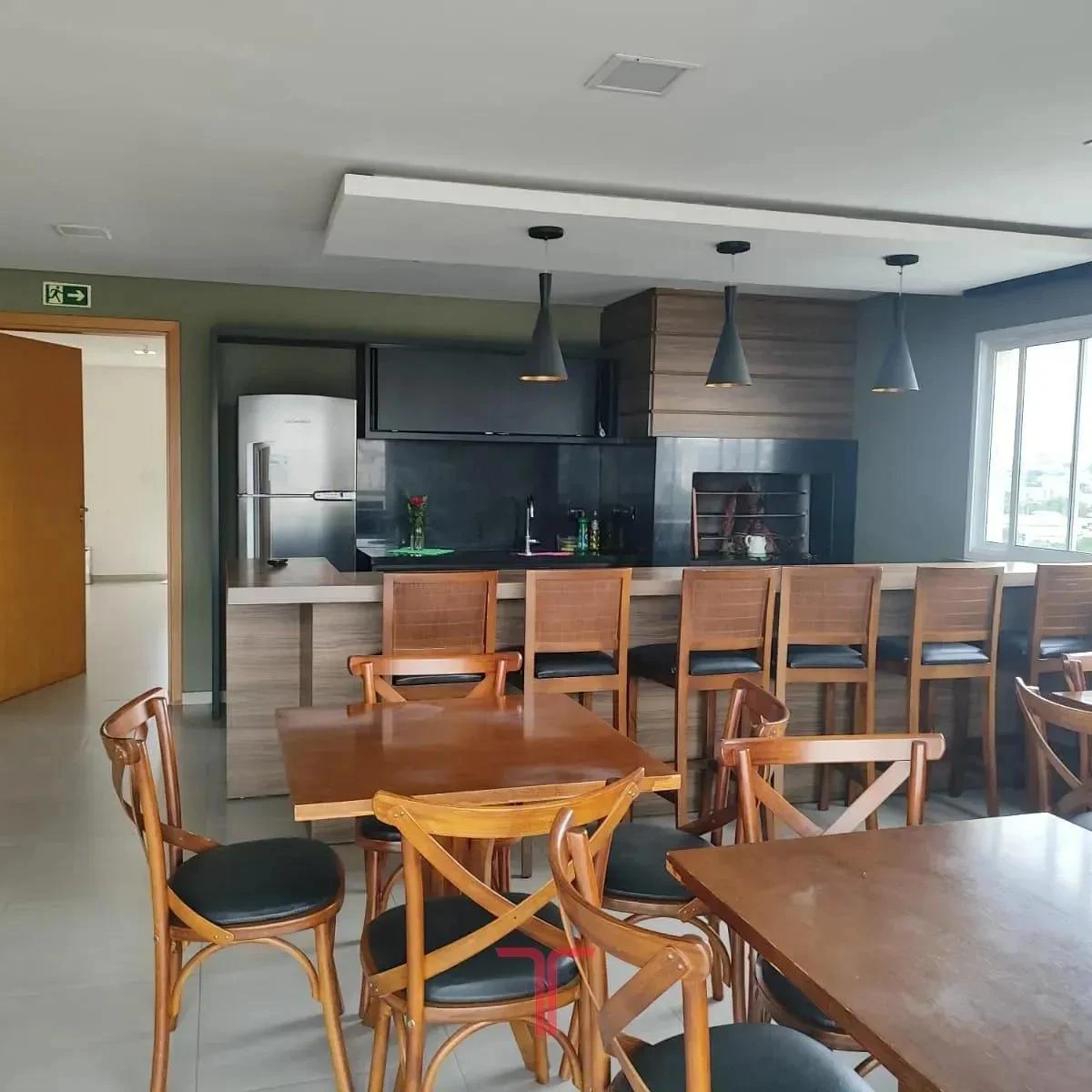 Furnished studio, 28 m², with a washing machine — photo 2