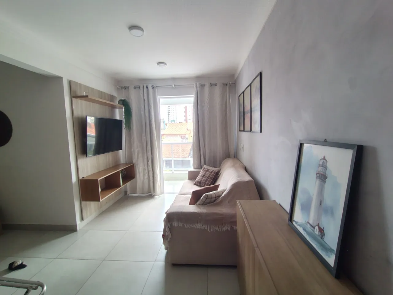 Apartamento con 2 dormitorios y 2 baños con 1 plaza