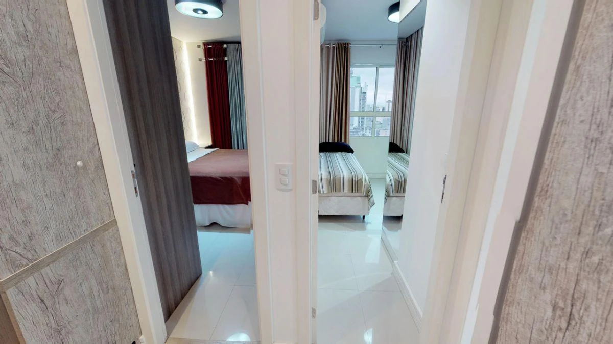48 m² apartment with a home office and a washing machine — photo 17