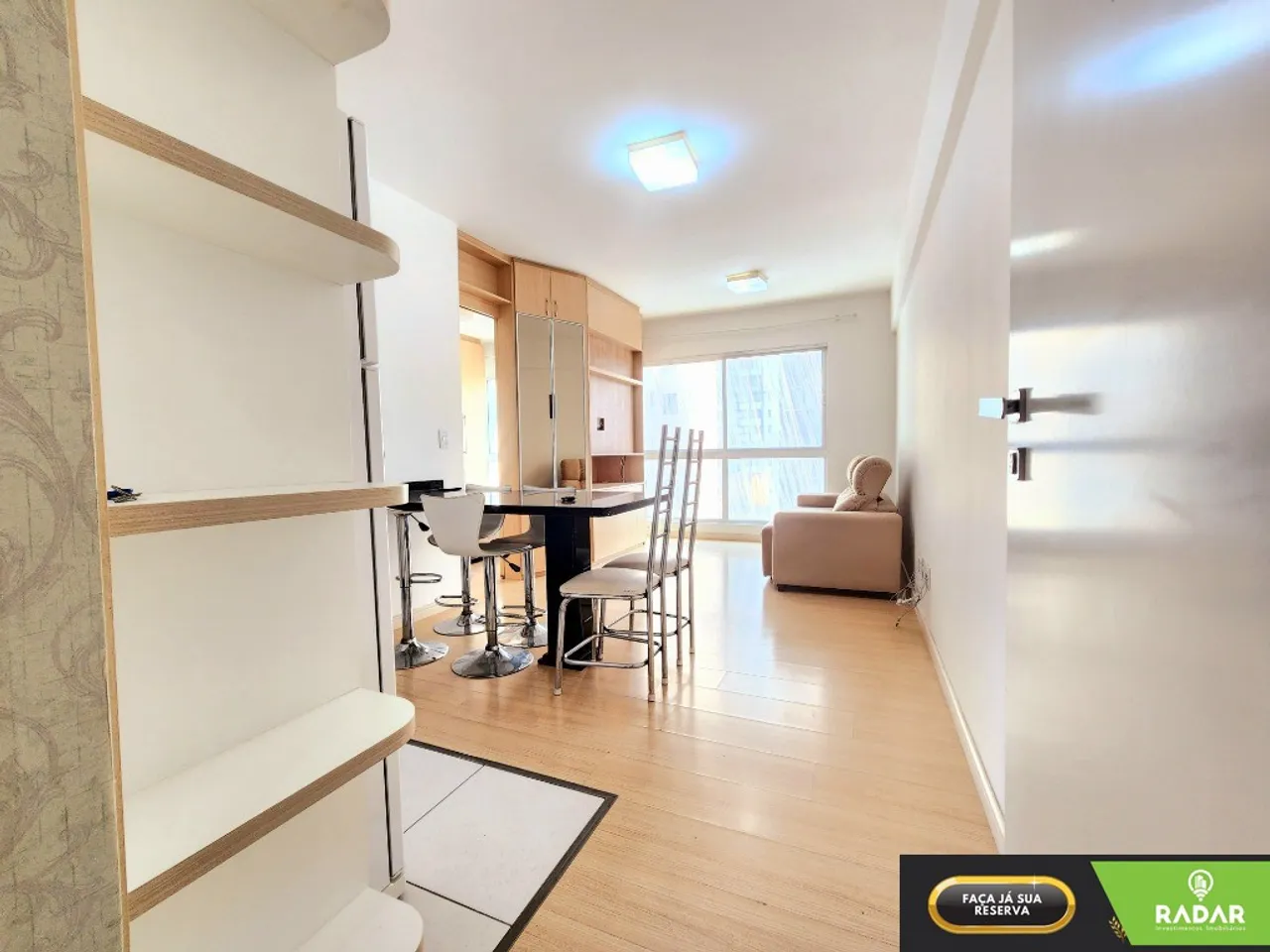 Apartamento mobiliado com 1 dormitório e varanda — photo 10