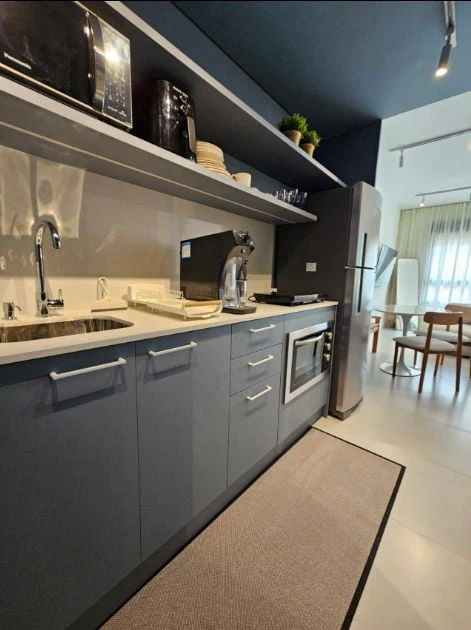 Furnished 35 m² studio with covered parking space — photo 21