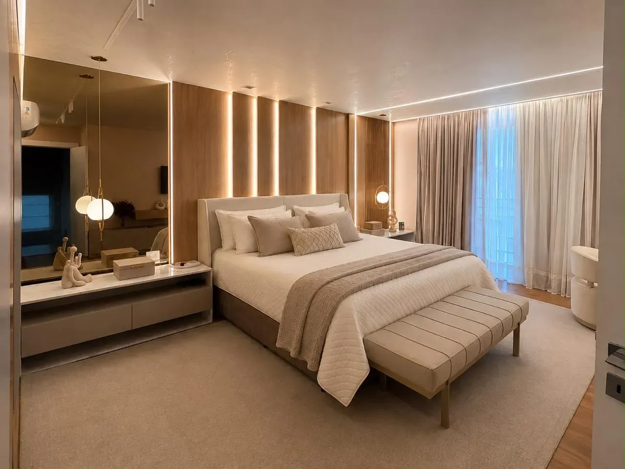 Furnished house with 4 en-suite bedrooms and a balcony grill — photo 4