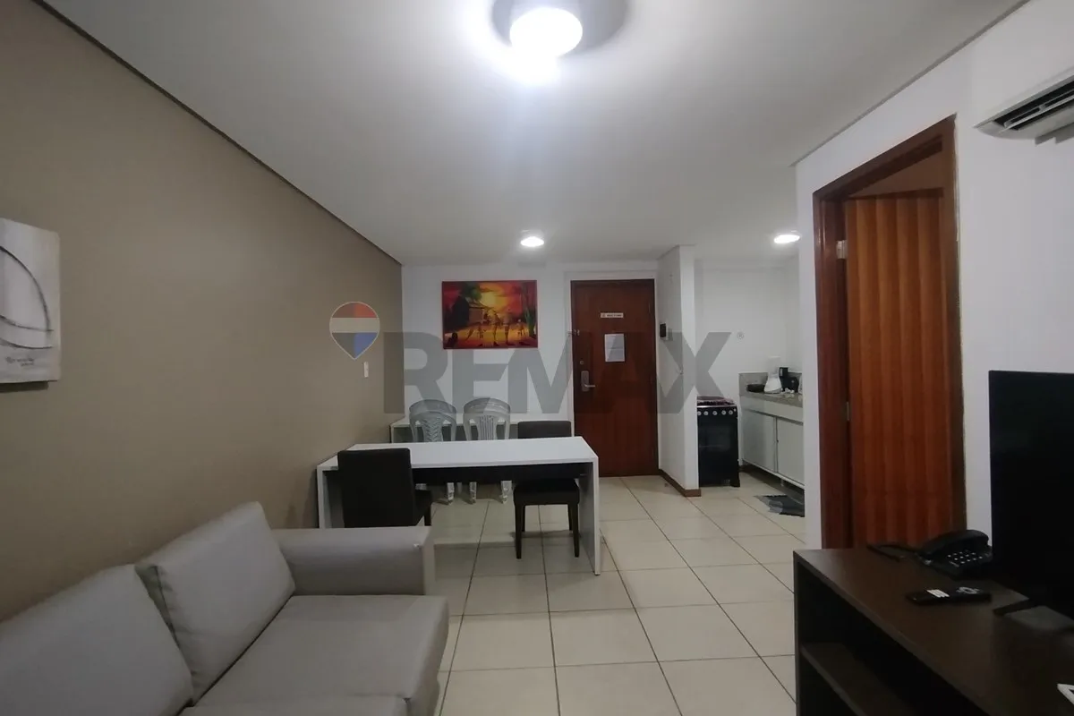 1-bedroom apartment with open-plan kitchen and 43 m² — photo 21