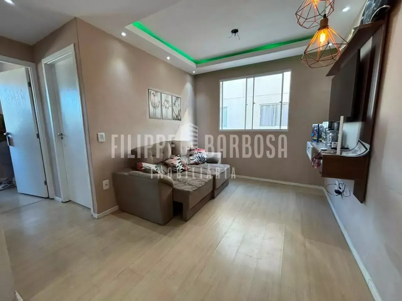 45 m² apartment with 2 bedrooms and separate kitchen — photo 3