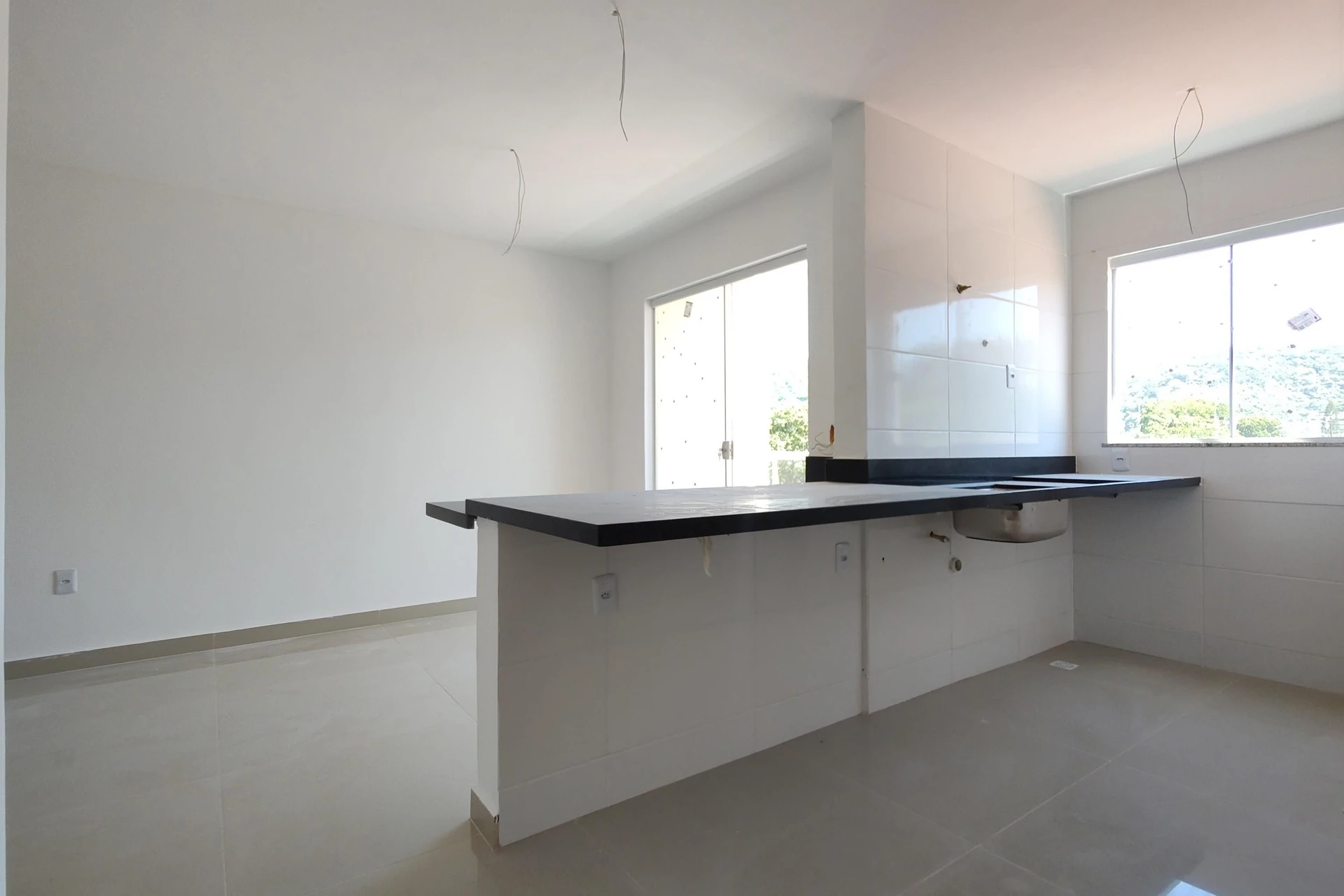 Apartamento com 3 quartos e 2 banheiros