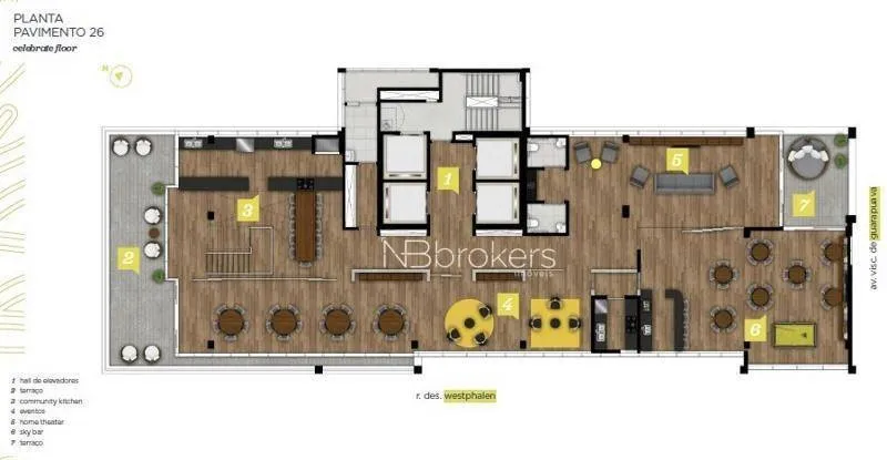 1-bedroom 31 m² apartment, no parking — photo 34