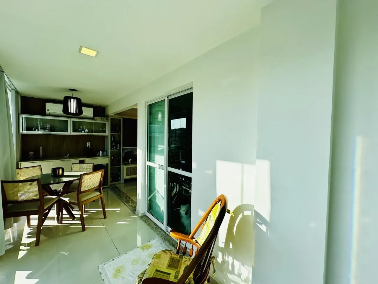 Furnished apartment, 198 m², with floor-to-ceiling windows — photo 29