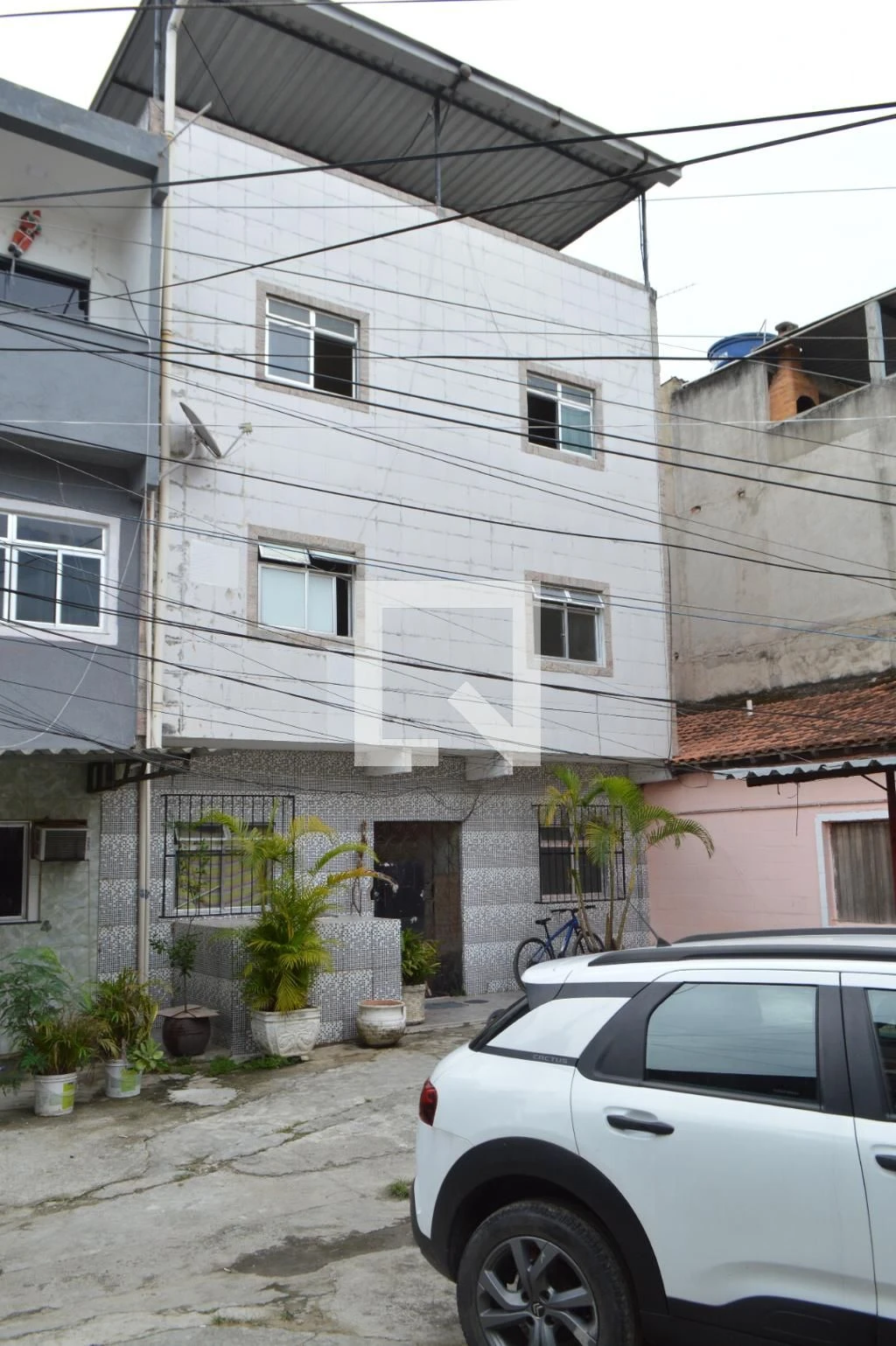 Estudio sin amueblar con 1 dormitorio y 1 baño