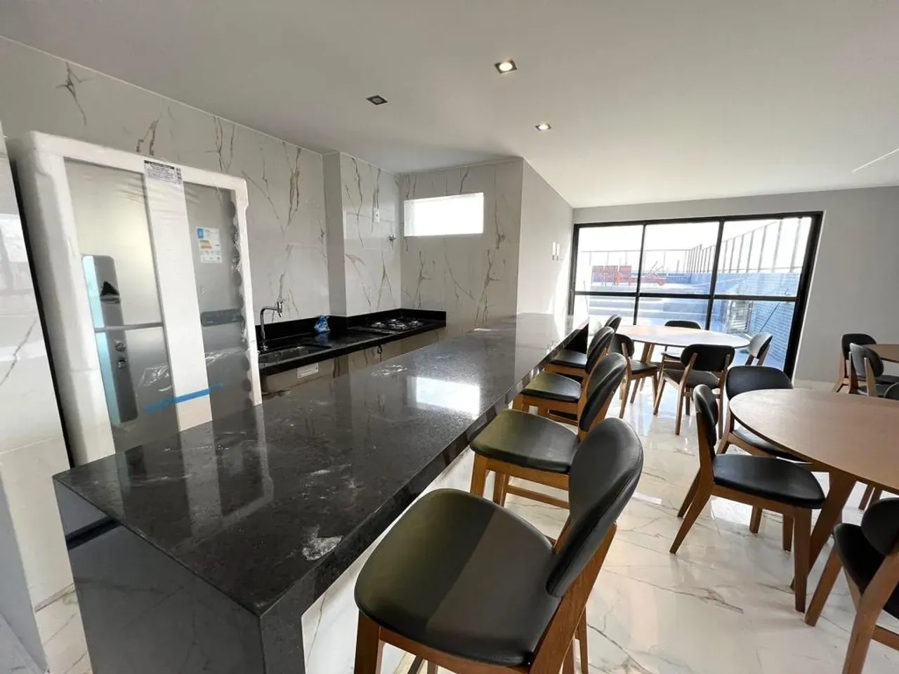 Apartamento 79 m² com cozinha americana e 3 quartos