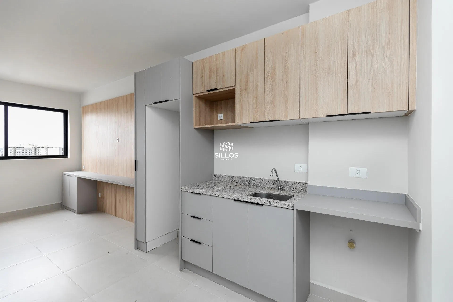 Apartamento no 13º andar com espaço de home office
