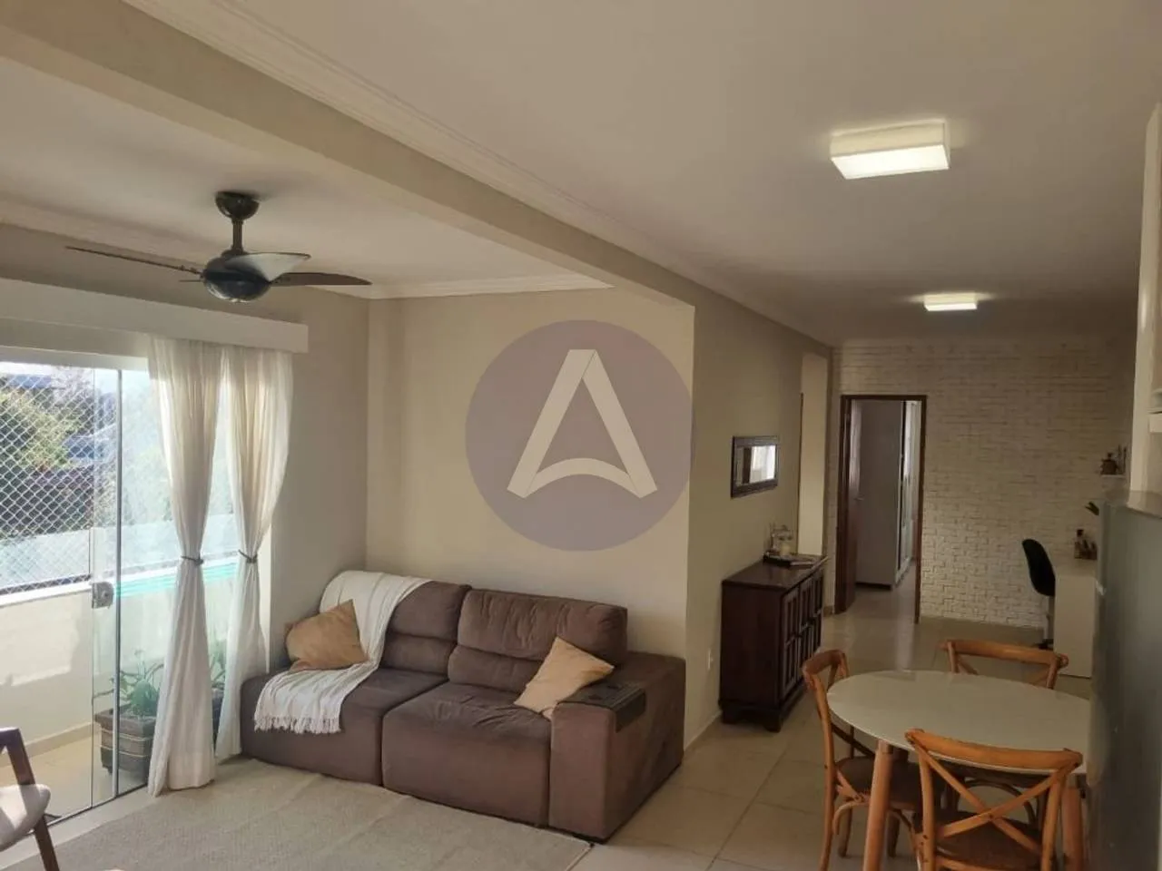 Furnished apartment, 90 m², with a grill on the balcony — photo 8