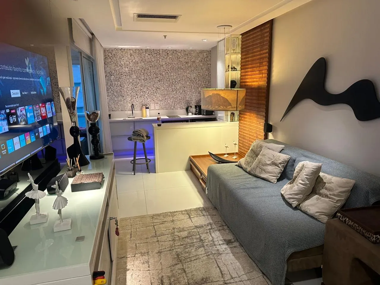 Apartamento mobiliado com cozinha americana e varanda — photo 5