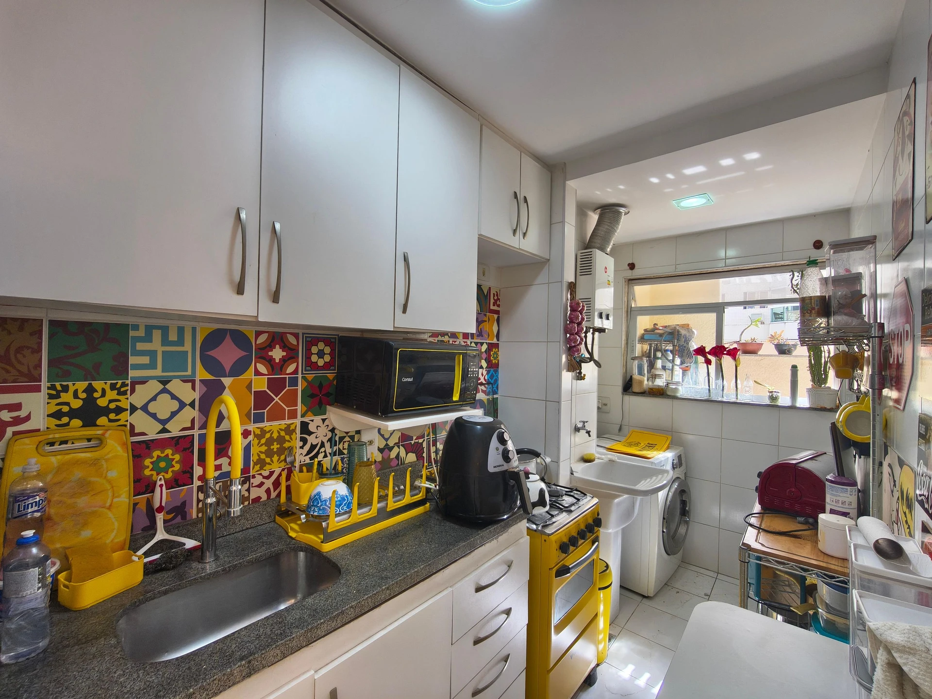 Furnished apartment, 57 m², with a washing machine — photo 2