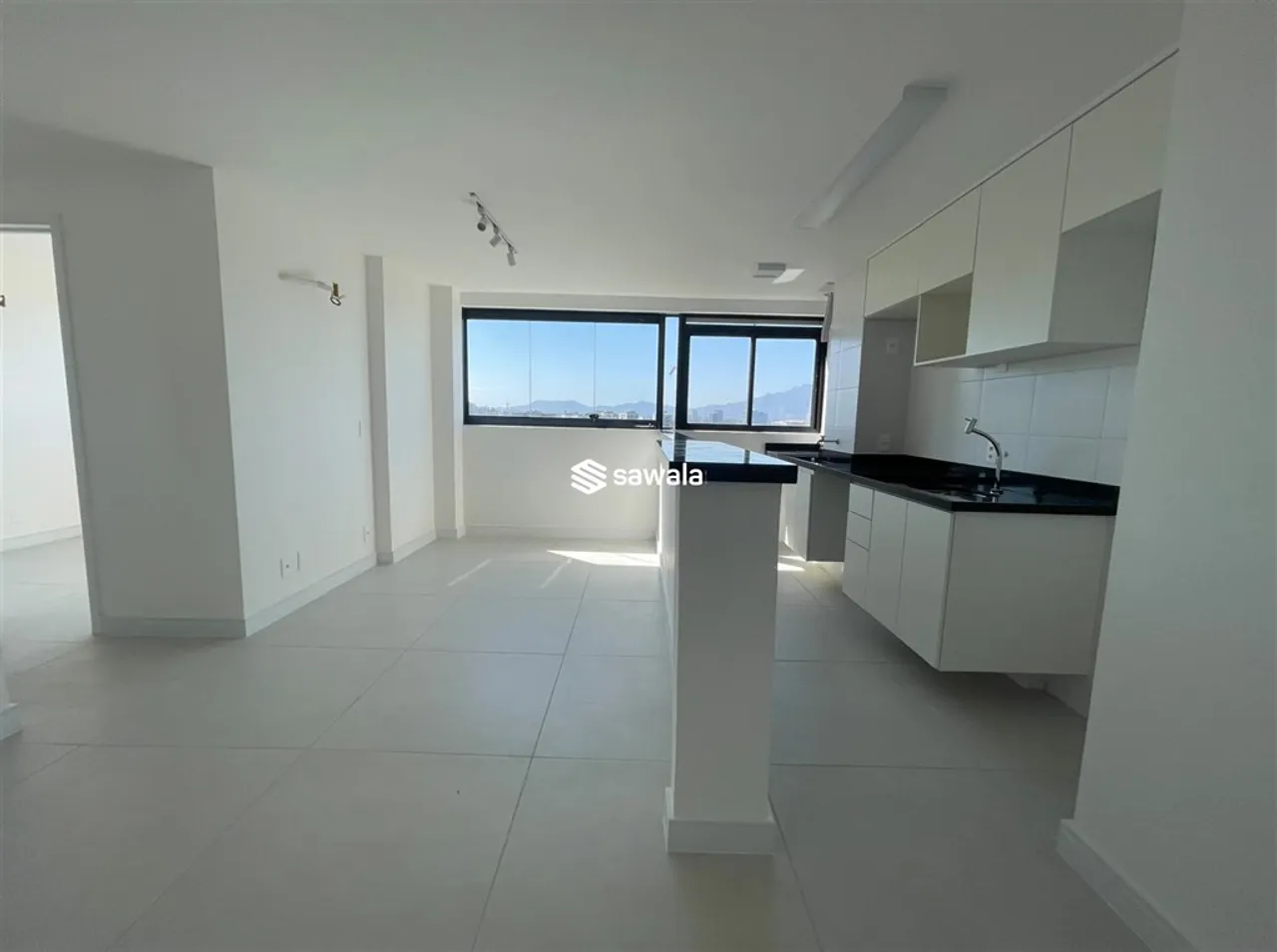 Apartamento sem mobília com 2 quartos e box de vidro — photo 3