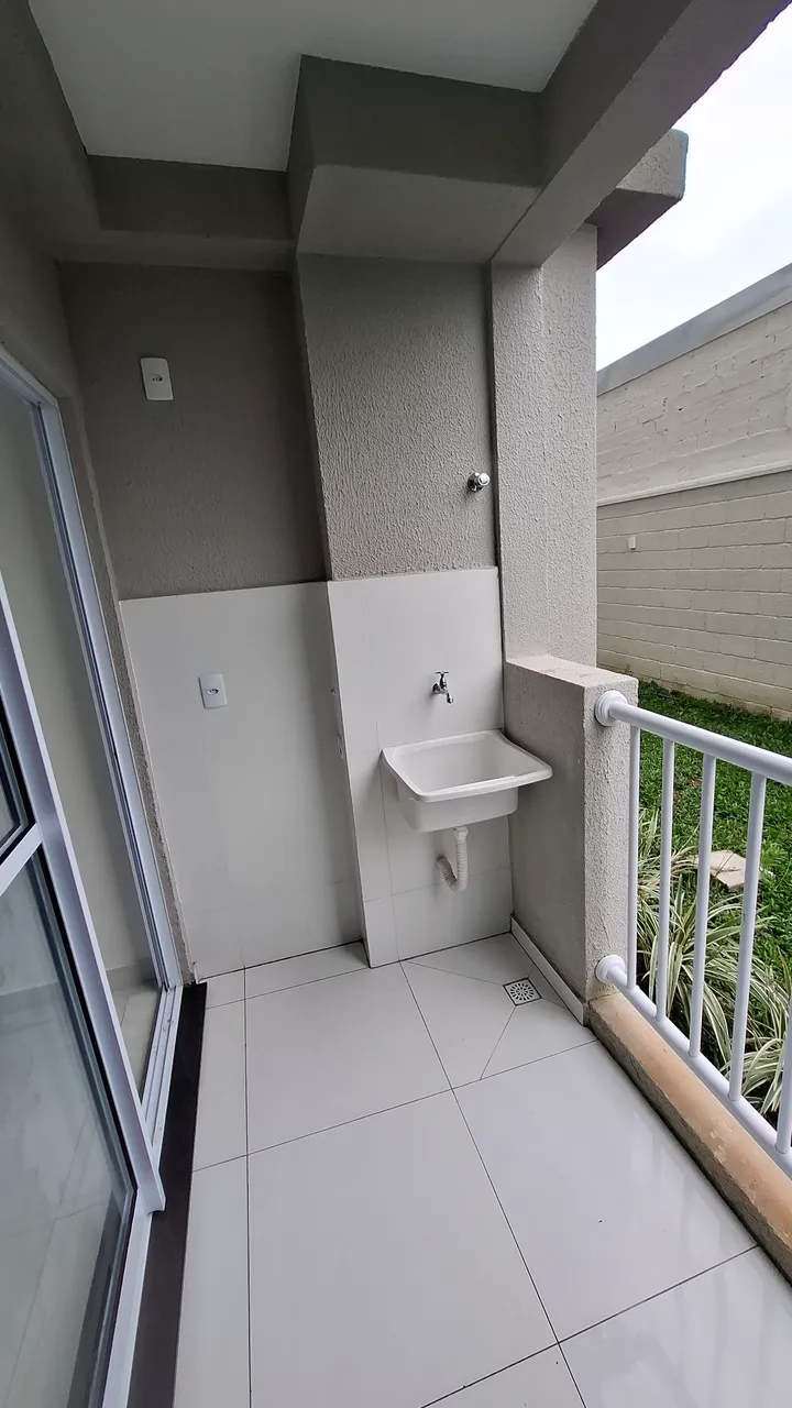2-bedroom apartment with a grill on the balcony