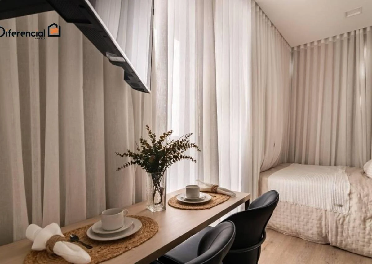 Studio mobiliado de 22 m² com varanda envidraçada — photo 9