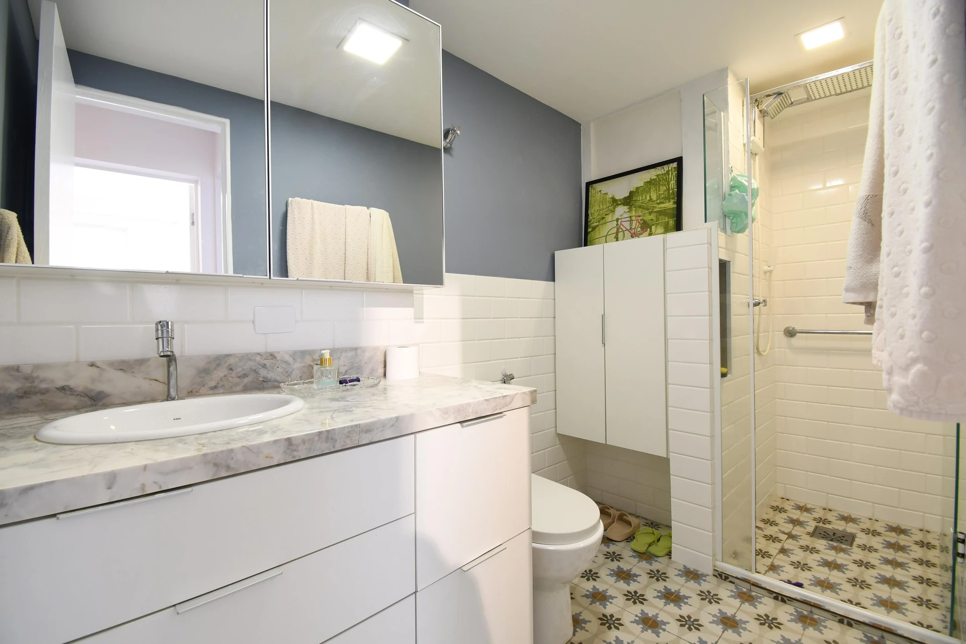 Furnished apartment, 76 m², with a walk-in closet — photo 7