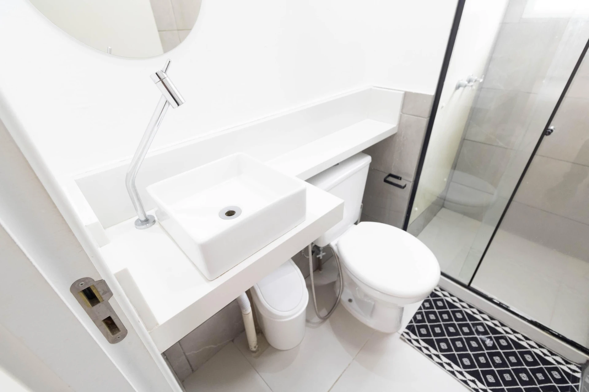 Furnished apartment, 42 m², with a washing machine — photo 19
