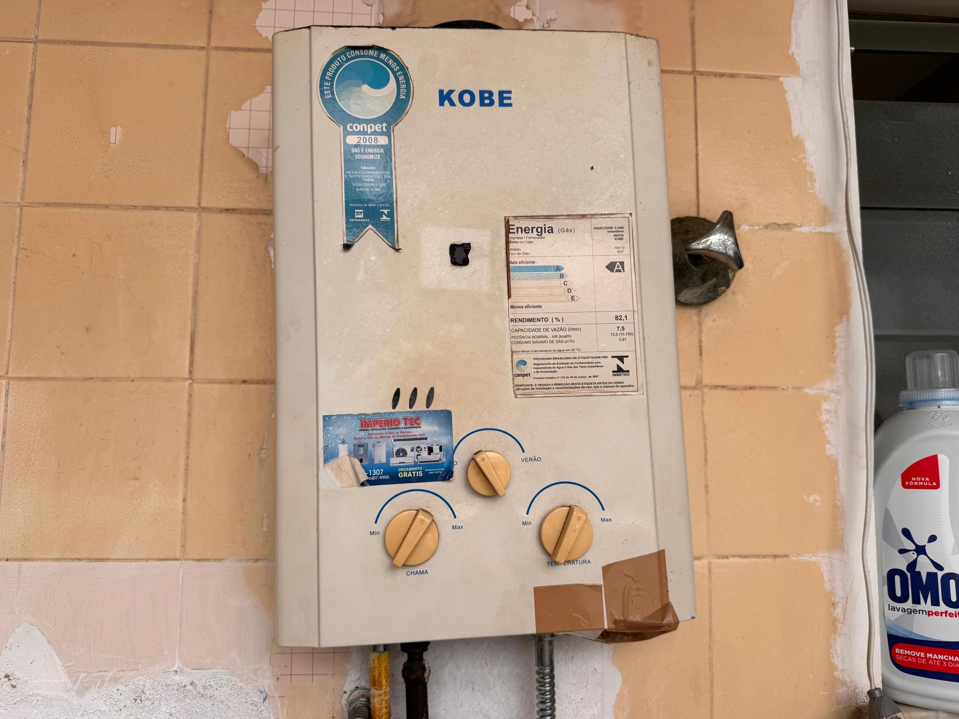 Washing machine in a 2-bedroom apartment, 115 m² — photo 23