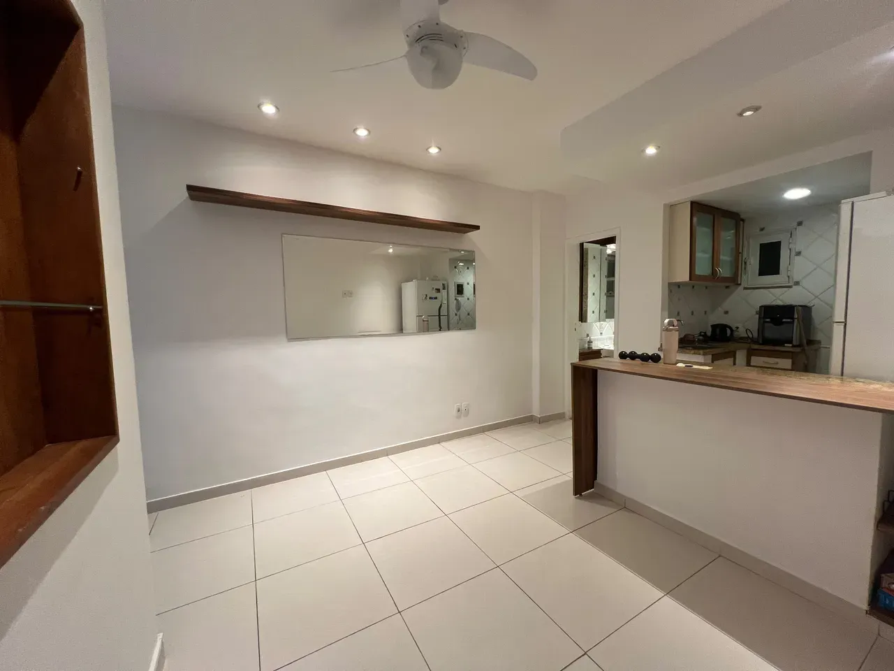 35 m² unfurnished apartment with open-plan kitchen