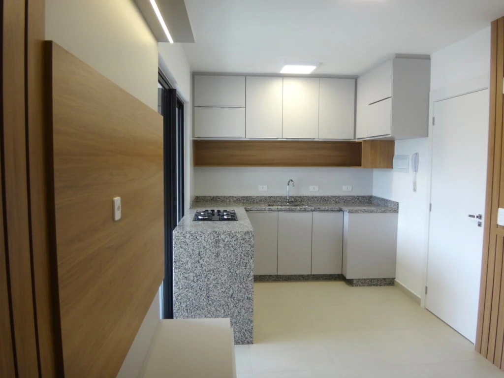 Apartment, 48 m², with a glass-enclosed balcony