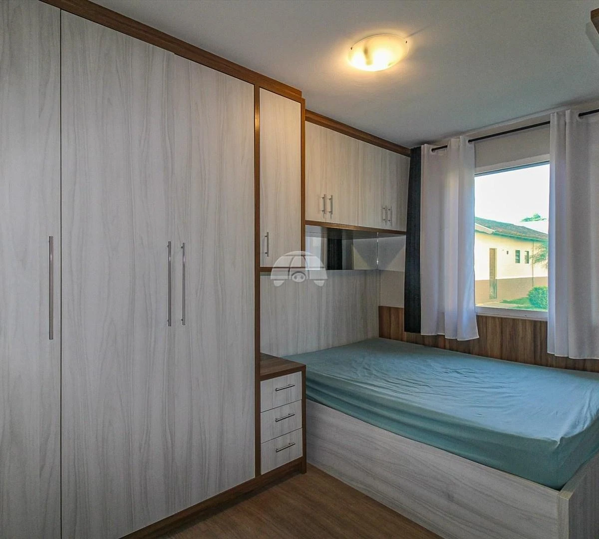 58 m² apartment with a washing machine and a home office — photo 5