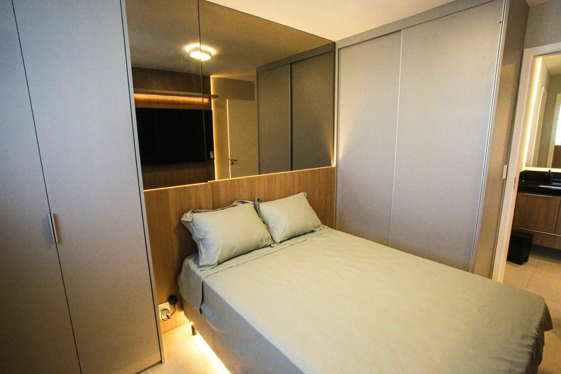 Monoambiente amueblado en edificio con sauna — photo 3