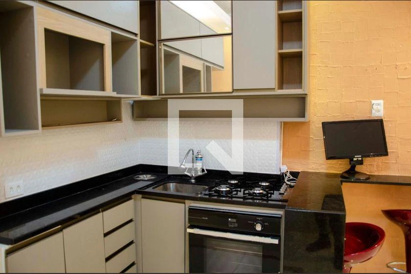 Studio apartment with 1 bedroom and open-plan gas kitchen — photo 7