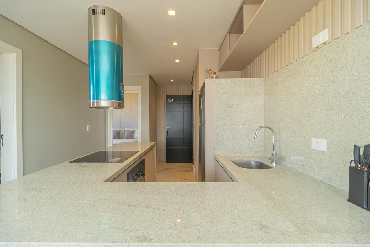 Furnished 1-bedroom apartment with open-plan kitchen — photo 12
