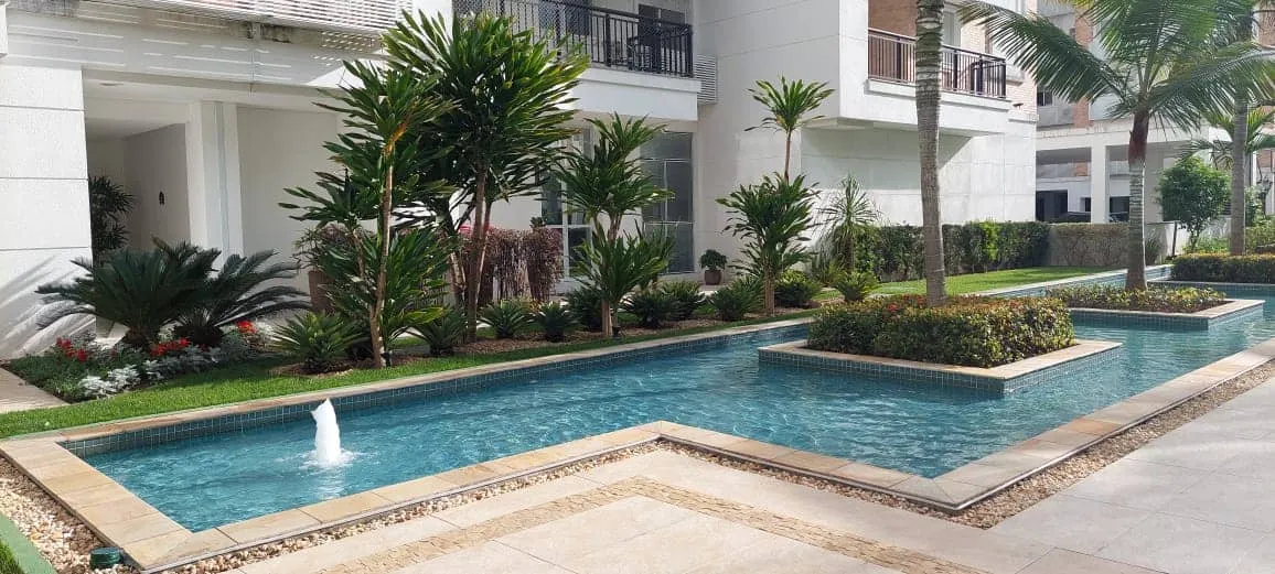 Furnished 129 m² apartment with 3 bedrooms and 1 parking space — photo 38