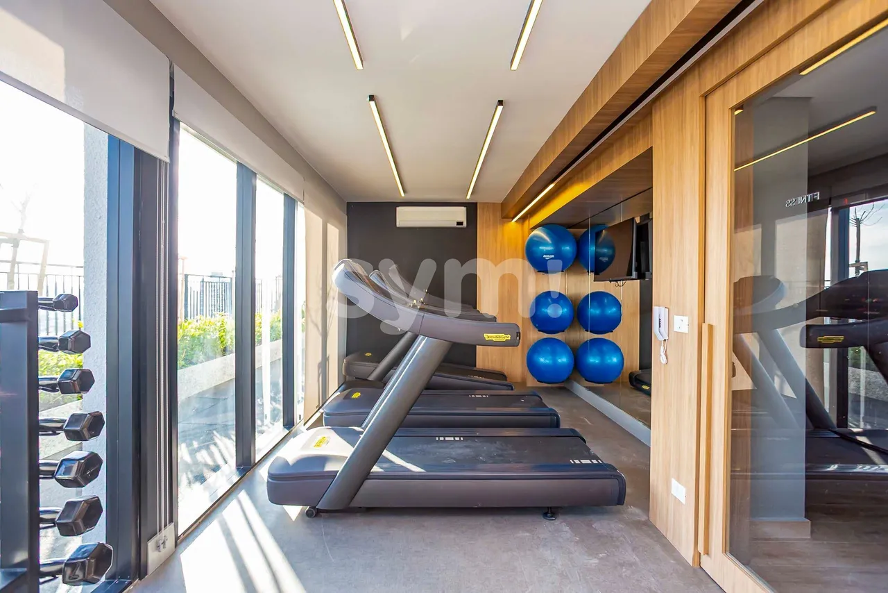 Apartamento mobiliado com 1 quarto e varanda, 43 m² — photo 15