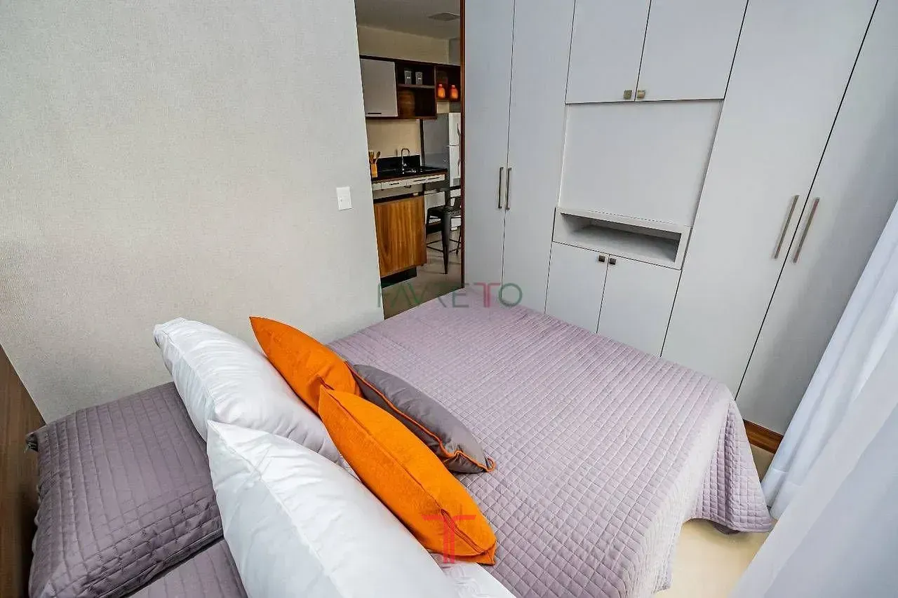 Furnished 1-bedroom apartment with 34 m² and balcony — photo 25
