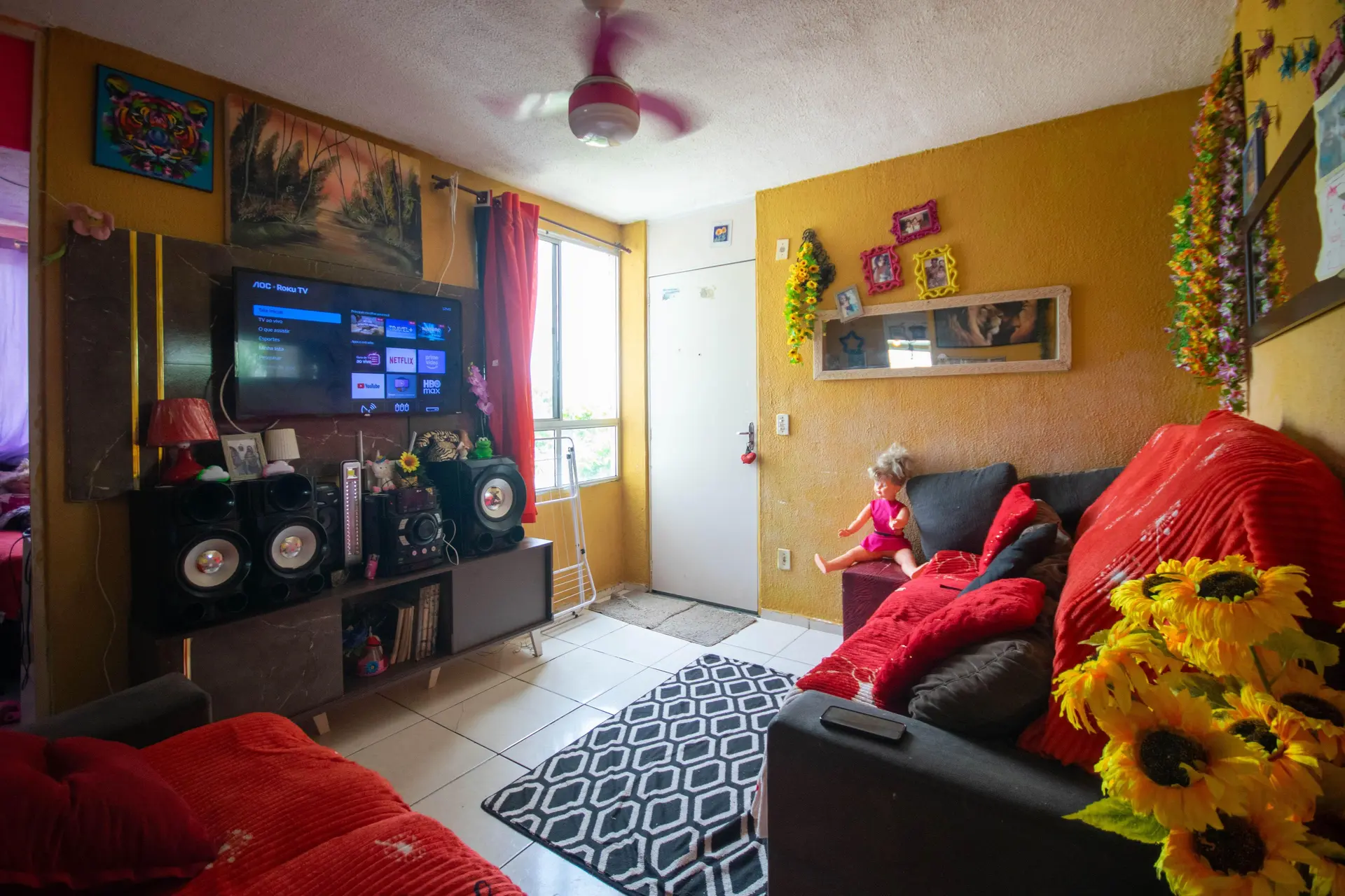 Furnished 2-bedroom apartment with 1 bathroom — photo 11