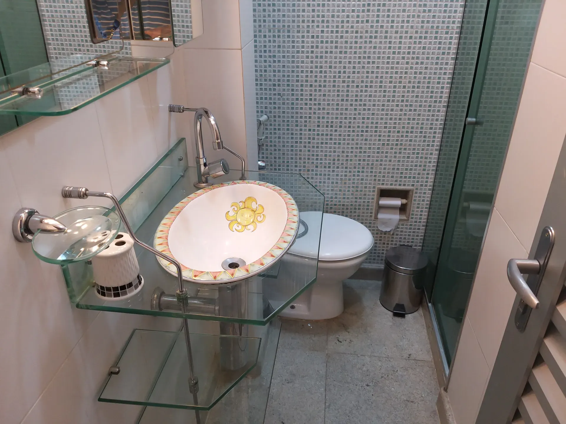 Apartment on the 10th floor with a washing machine — photo 15