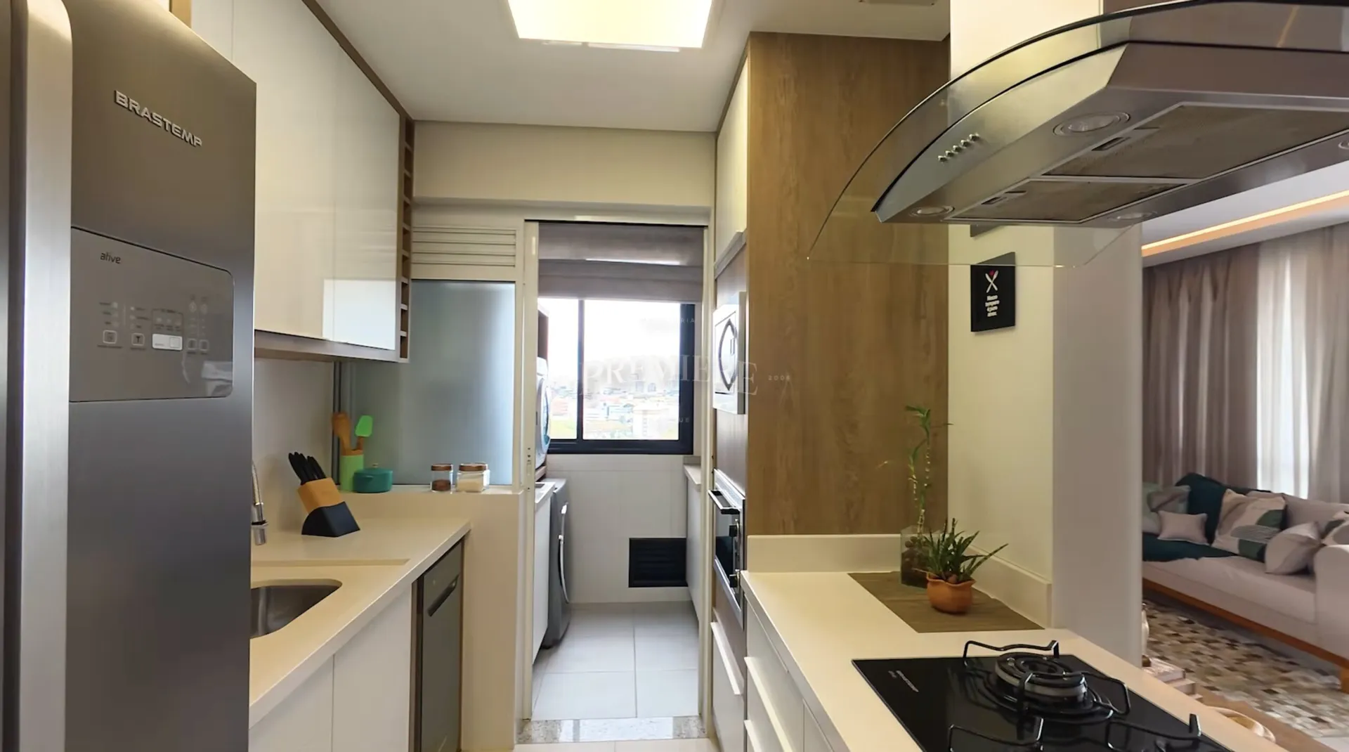 Furnished apartment, 150 m², with floor-to-ceiling windows — photo 5