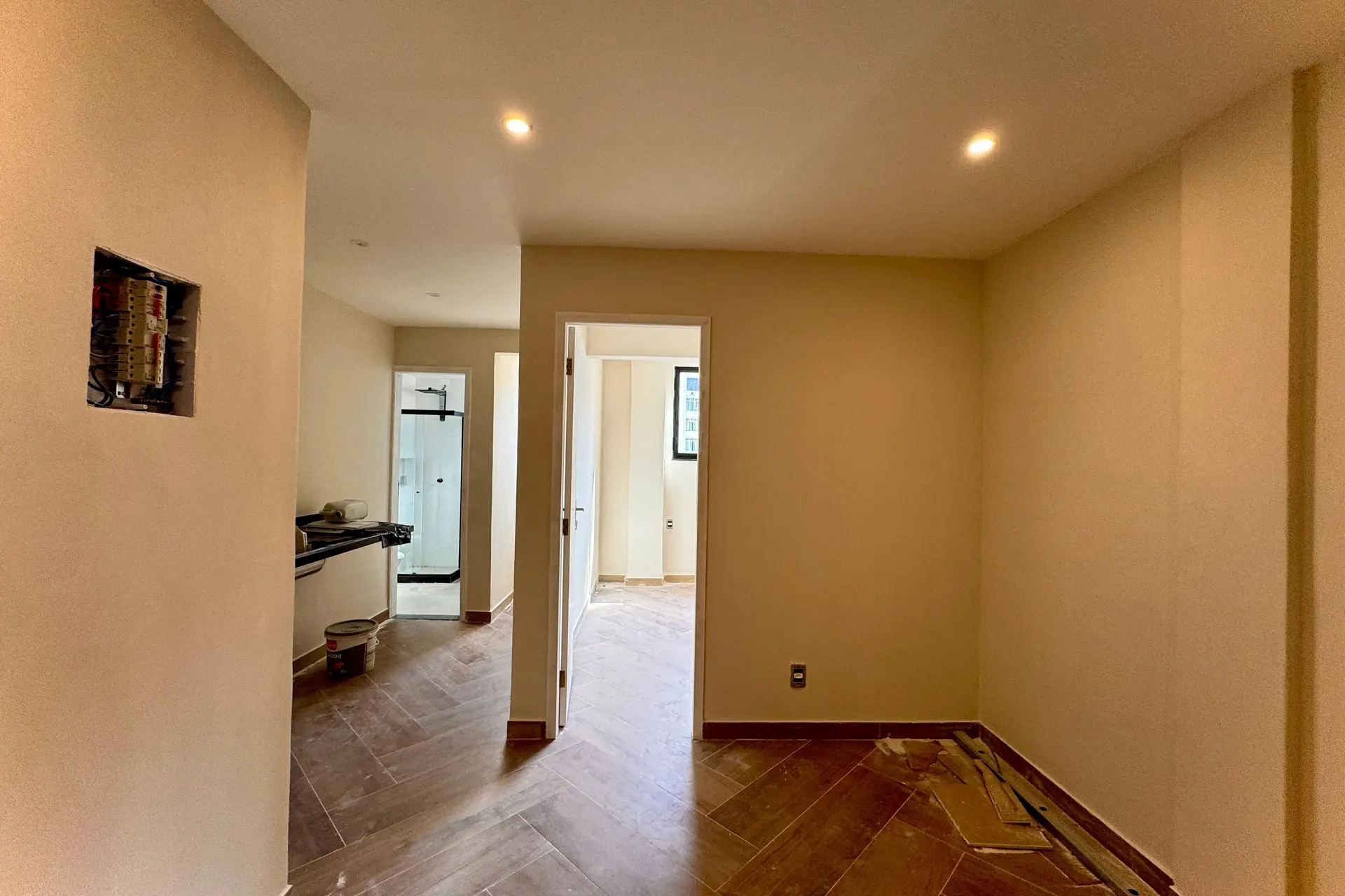 Apartamento de 1 dormitorio con cocina abierta y cocina a gas — photo 14