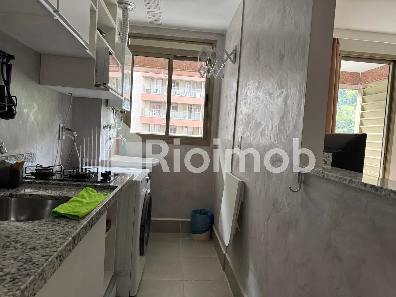 Apartamento de 45 m² com vista para as montanhas e secadora — photo 23