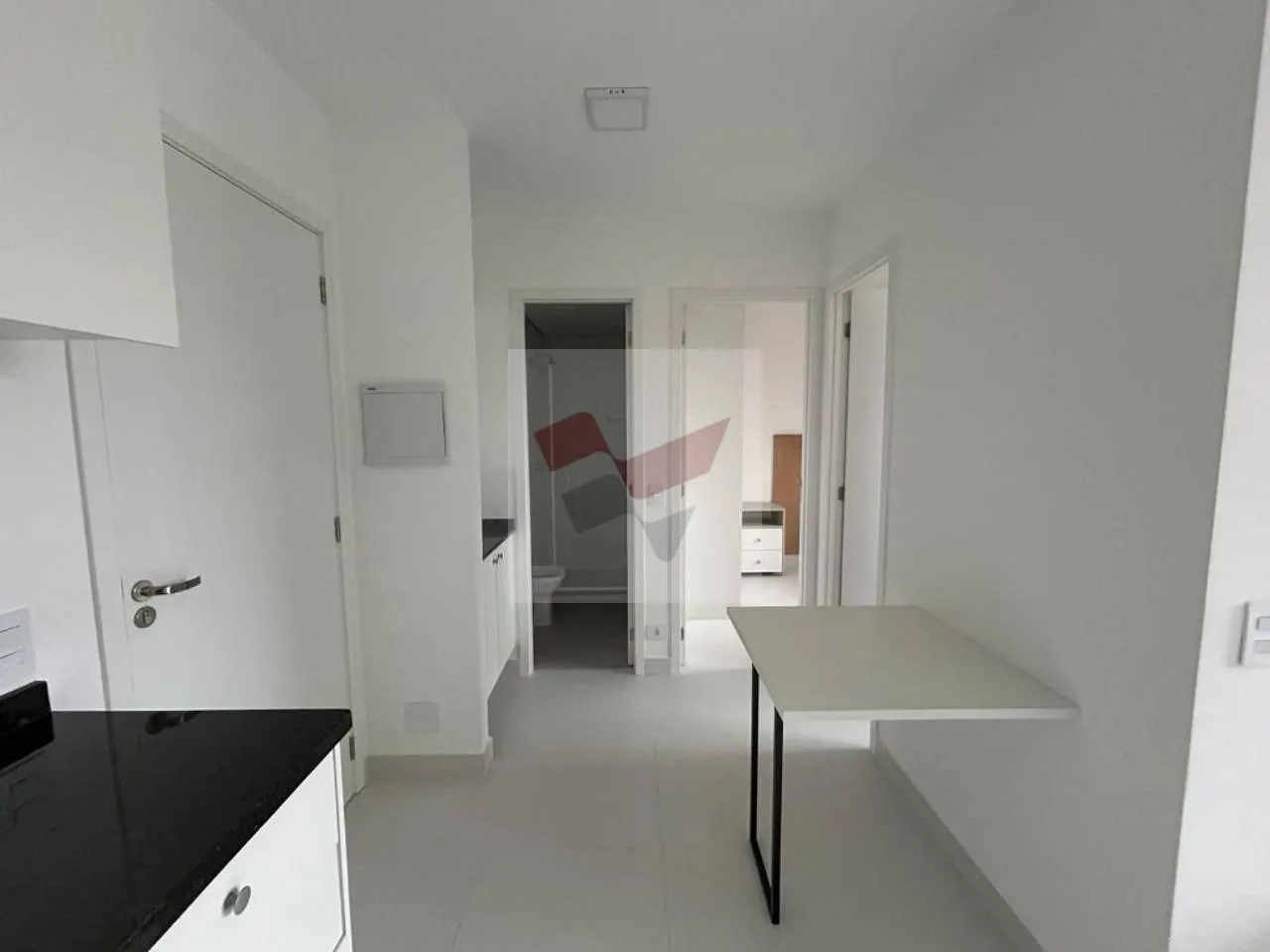Apartment on the 14th floor with a washing machine — photo 11